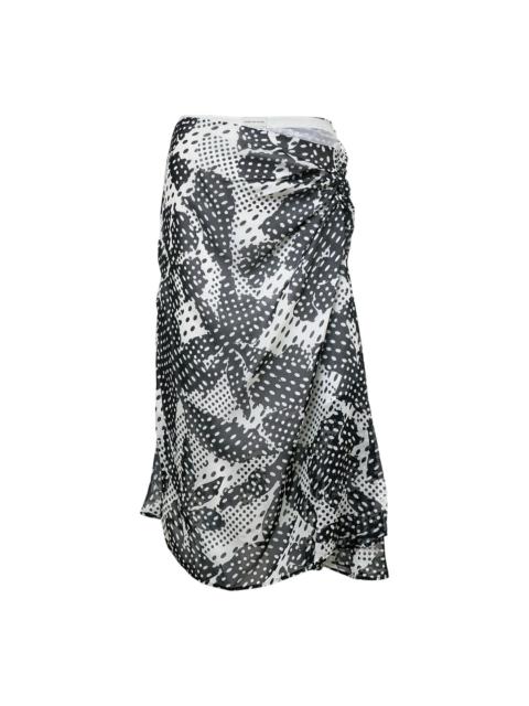 Dries Van Noten A-Line Skirt With Drape