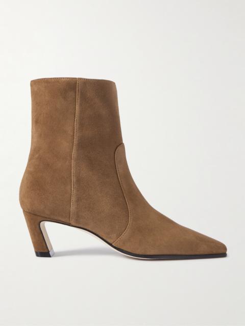 Stuart Weitzman Stassi Suede Ankle Boots