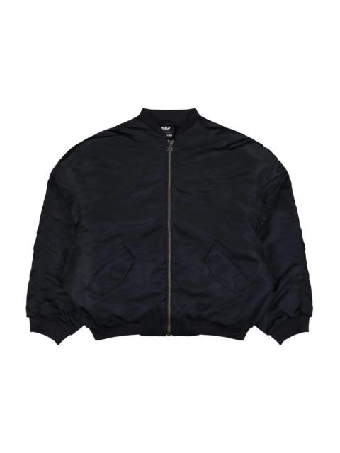 adidas X WILLY CHAVARRIA SATIN BOMBER JACKET (BLACK)