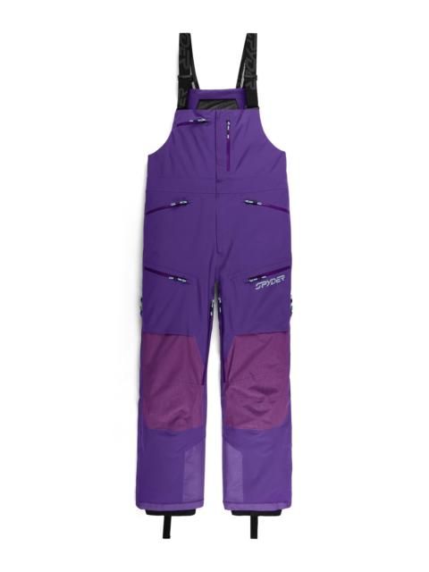 SPYDER Mens Sanction Bib Pants - Deep Purple
