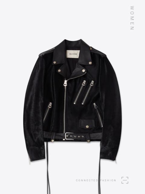 BLK DNM LEATHER JACKET 16 CONNECTED FASHION
