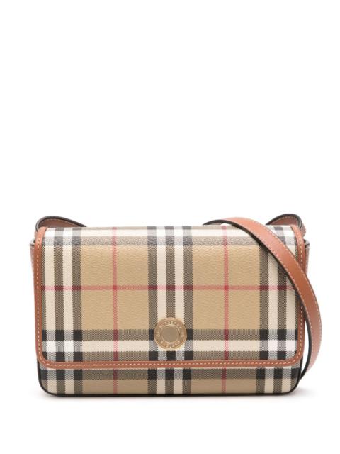 Burberry Women Check Crossbody Bag