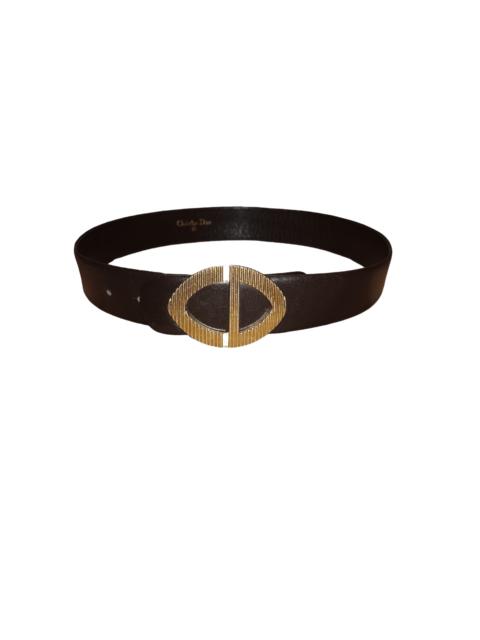 Dior Christian dior vintage leather belt