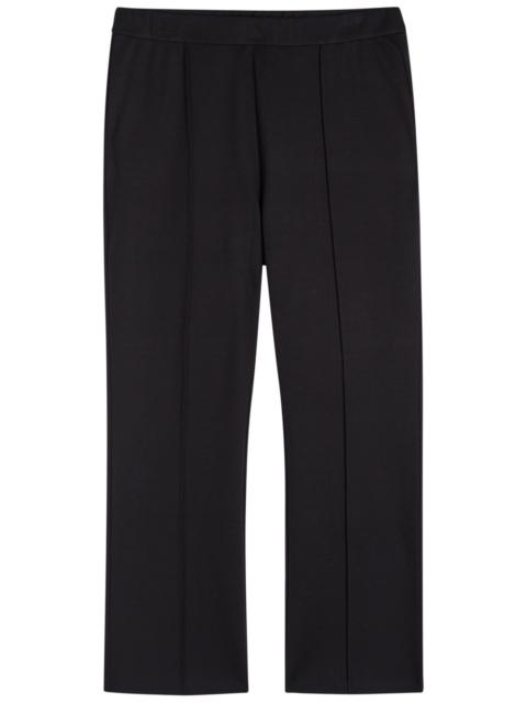 EILEEN FISHER Eileen Fisher Cropped Straight-leg cut Jersey Trousers