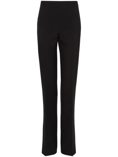 FERRAGAMO Ferragamo Black Wool Straight Trousers