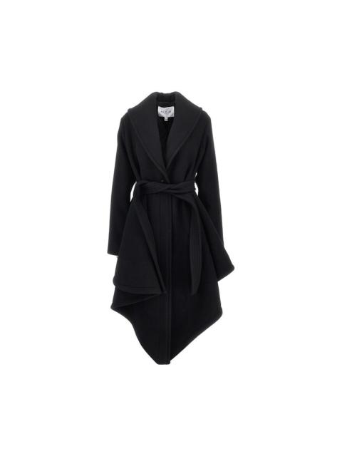 Alaïa Alaia Wool Robe Coat Black Women