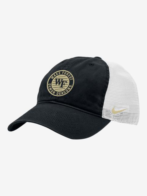 Nike Wake Forest Heritage86 Nike College Trucker Hat