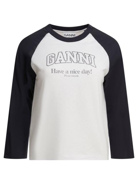 GANNI Ganni Women "Baseball" T-Shirt