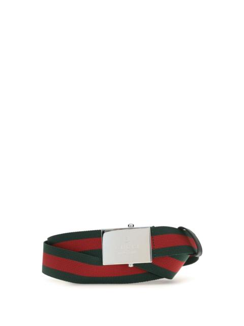 GUCCI Gucci Men Mbelt W.35 Ns Military Ribbon
