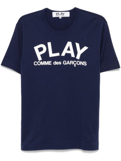 Comme des Garçons PLAY Play White Logo Tee Unisex