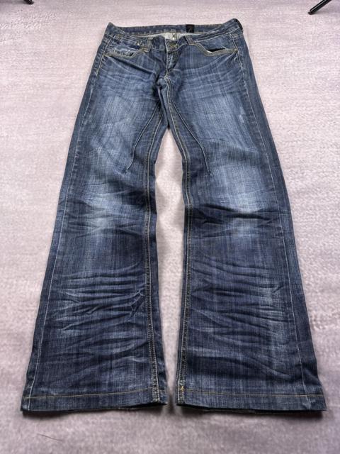 Other Designers Le Grande Bleu (L.G.B.) - Y2K IfSixWasNine Opium LGB style Hydee Flared Denim Jeans