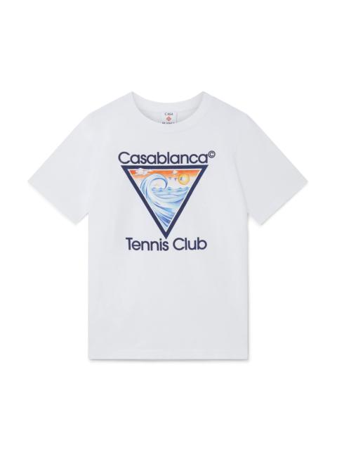 CASABLANCA Tennis Club Icon T-Shirt | Casablanca Paris