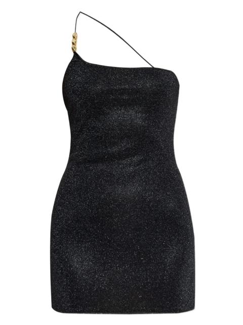 Oséree Lumière one-shoulder mini dress