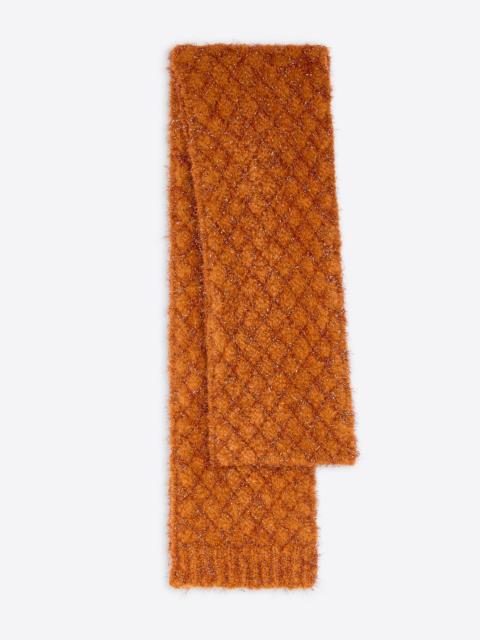 Dries Van Noten METALLIZED KNIT SCARF