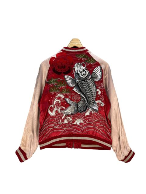 Other Designers Japanese Brand - THE JAPANESE TRADITION Embroidery Sukajan Jacket #A68-1652