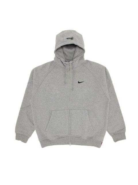 Supreme Supreme x Nike Zip Up Hooded Sweatshirt 'Heather Grey'