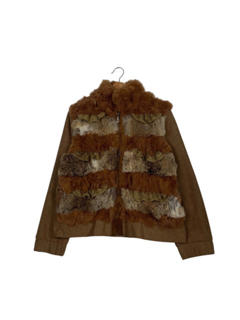 Other Designers Japanese Brand Apm Faux Fur Jacket