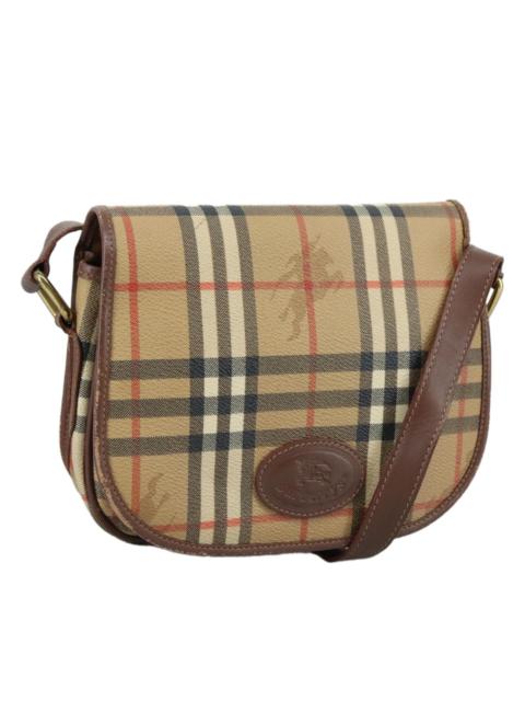 Burberry Burberry Nova Check Shoulder Bag Pvc Beige