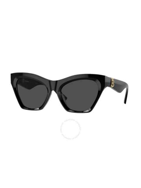 Burberry Burberry Dark Grey Cat Eye Ladies Sunglasses BE4420U 300187 55