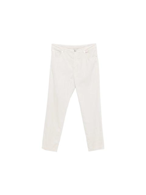 Brunello Cucinelli Brunello Cucinelli Neutrals Trousers - Regular & Straight-Leg Trousers Men