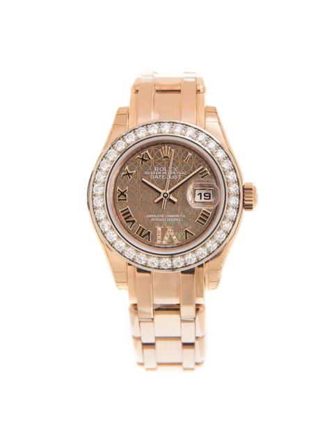 ROLEX Rolex Pearlmaster Automatic Diamond Watch 80285MRDP