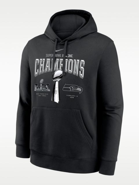 Nike Seattle Seahawks Super Bowl LX Champions Trophy Collection Men's Nike NFL Pullover Hoodie