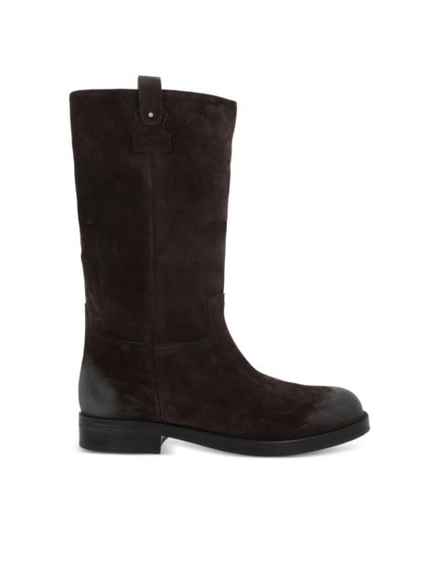 Church's suede leather boots