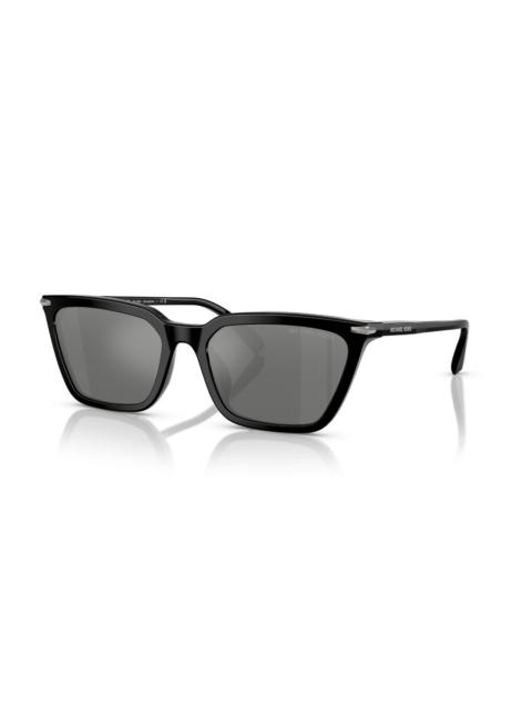 MICHAEL KORS Michael Kors Everglades Silver Flash Square Men's Sunglasses MK2250U 300588 58