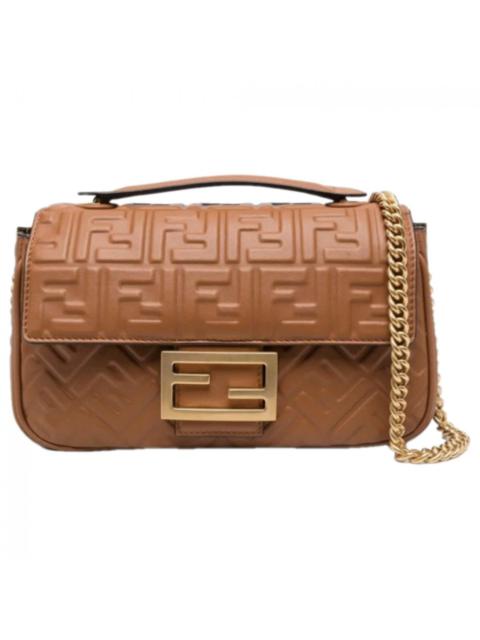 FENDI Baguette Chain leather handbag