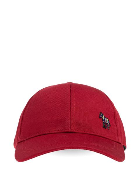 Paul Smith Paul Smith Men Zebra Logo Organic Cotton Cap
