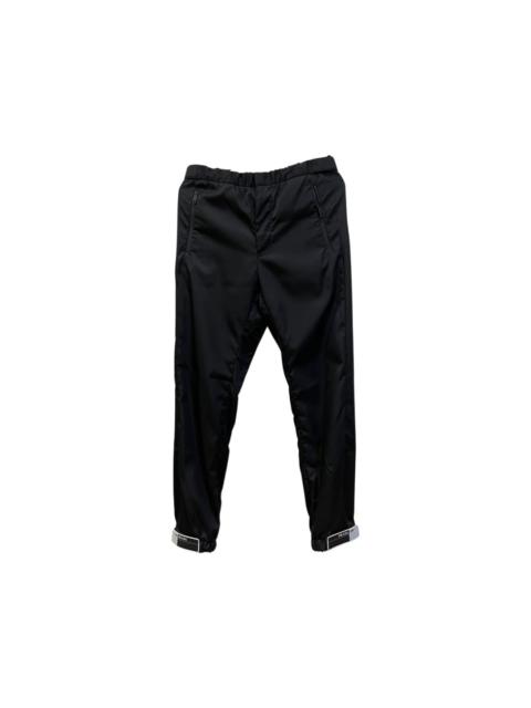 Ss18 Nylon Gabardine adjustable strap track pants