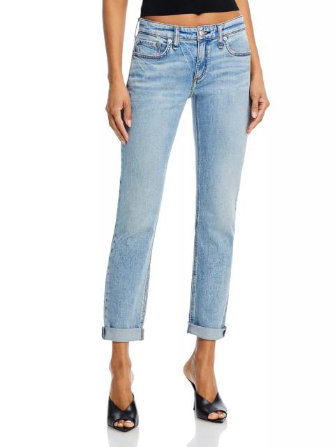 rag & bone Dre Low Rise Ankle Slim Boyfriend Jeans