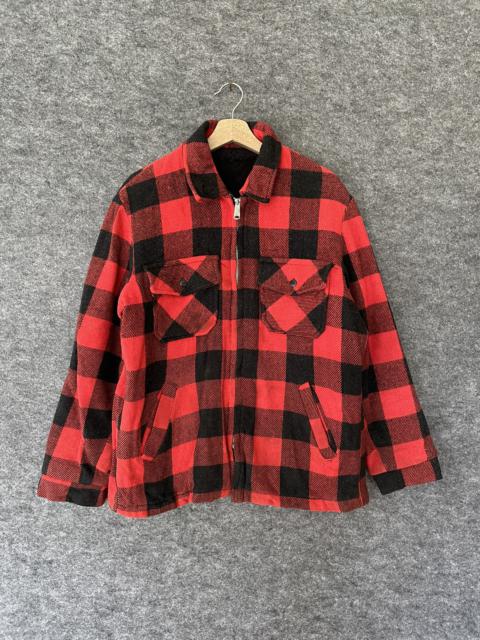 Other Designers Vintage - VINTAGE TARTAN FLANNEL JACKET