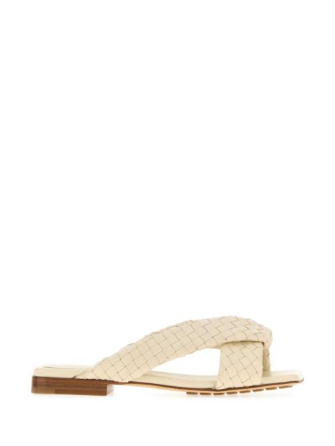 Bottega Veneta Bottega Veneta Women Riva Flat Sandal Intreccio