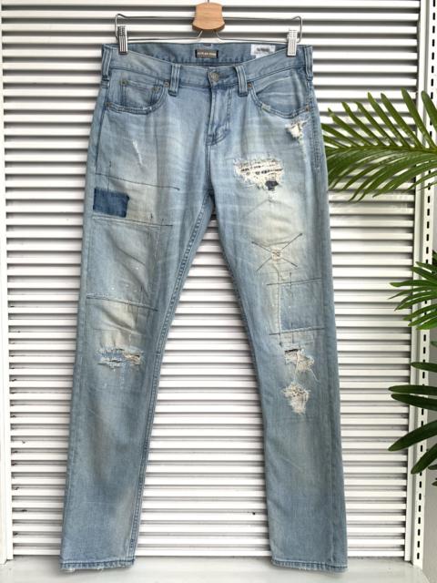 Other Designers Distressed Denim - Bayflow Distressed Patches Kapital Style Denim Pants