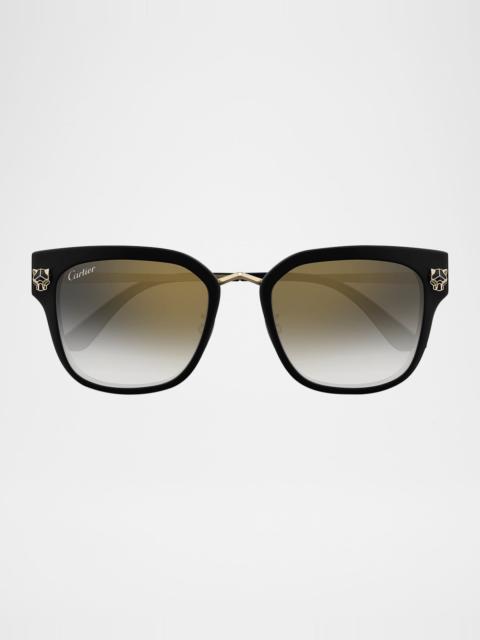 Cartier Round Acetate Sunglasses