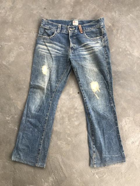 Other Designers Japanese Brand - ZZ First Pinball Active Market Distressed Denim