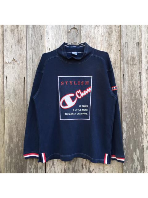 Other Designers Vintage - Vintage Champion Sweatshirt Big Logo Pullover