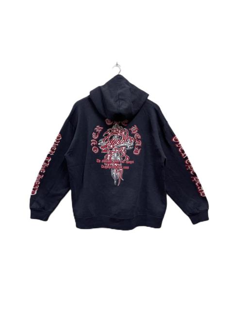 Japanese Brand - Noble cross Over the head hoodie pullover hall of fame