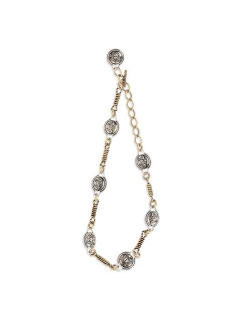 VERSACE Versace Novantatré Necklace Gold-Palladium