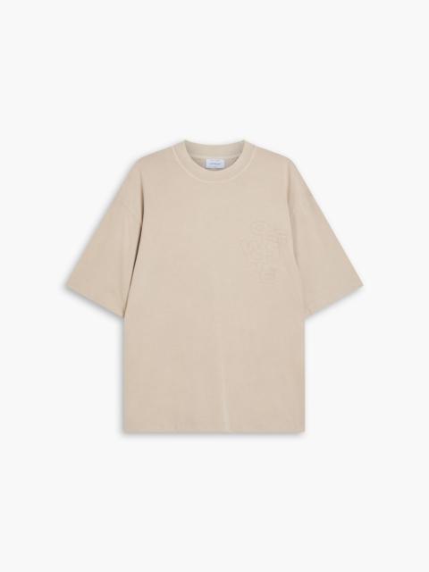 Off-White Logo-print cotton-jersey T-shirt