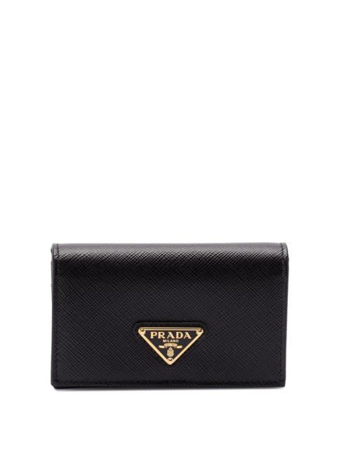Prada Prada Women Saffiano Leather Card Holder