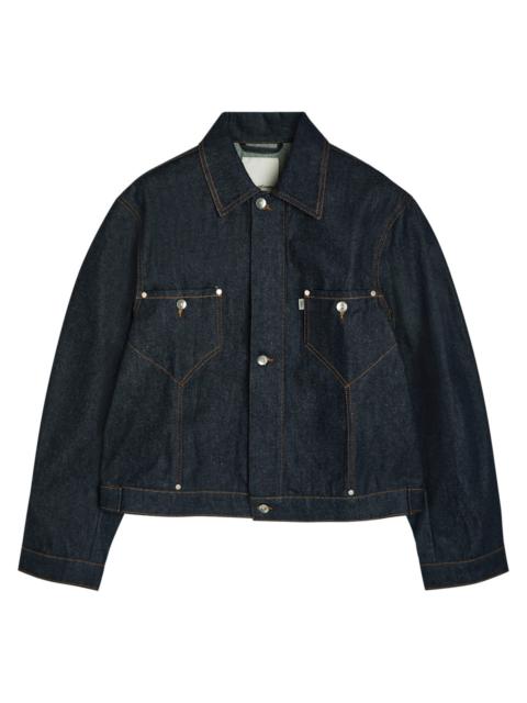 YMC Ymc Raw Panelled Denim Jacket