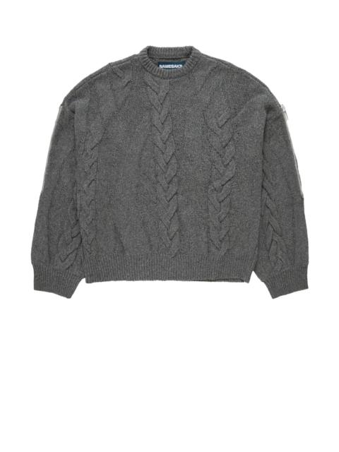 NAMESAKE Namesake Linas Dual Crewneck Ash Grey Grey