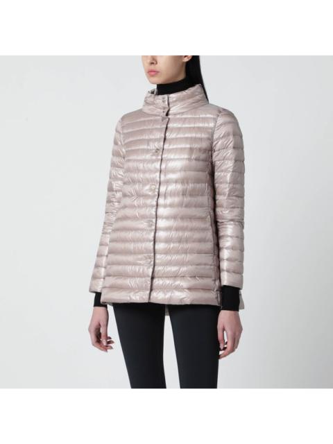 Herno Herno Light Pink Quilted Nylon Padded Jacket Women