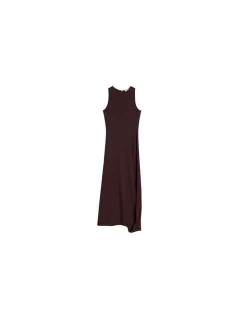 Lemaire TWISTED HEM DRESS (DARK CHERRY)