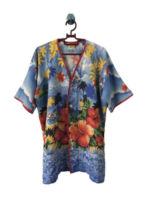 Other Designers Japanese Brand - 💥Steals💥Flowers Hawaiian Like Buttons Up