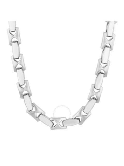 Other Designers Robert Alton Stainless Steel 24' Inch Mariner Link Chain