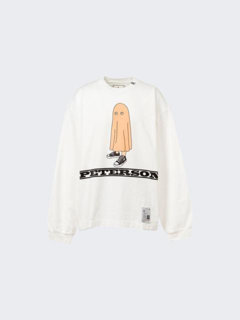 Maison MIHARAYASUHIRO Peterson Printed Long Sleeves Tee White