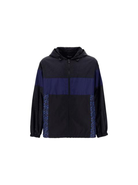 Versace Hooded Windbreaker Jacket Men